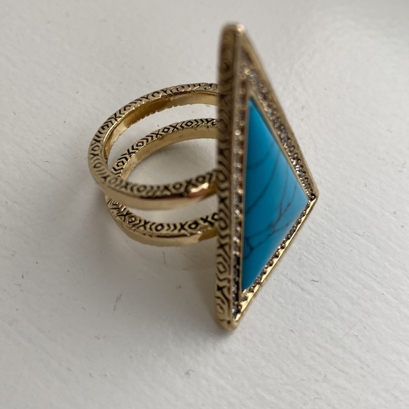 House of Harlow 1960 Jewelry - 🏺House of Harlow 1960 Turquoise Ring🏺